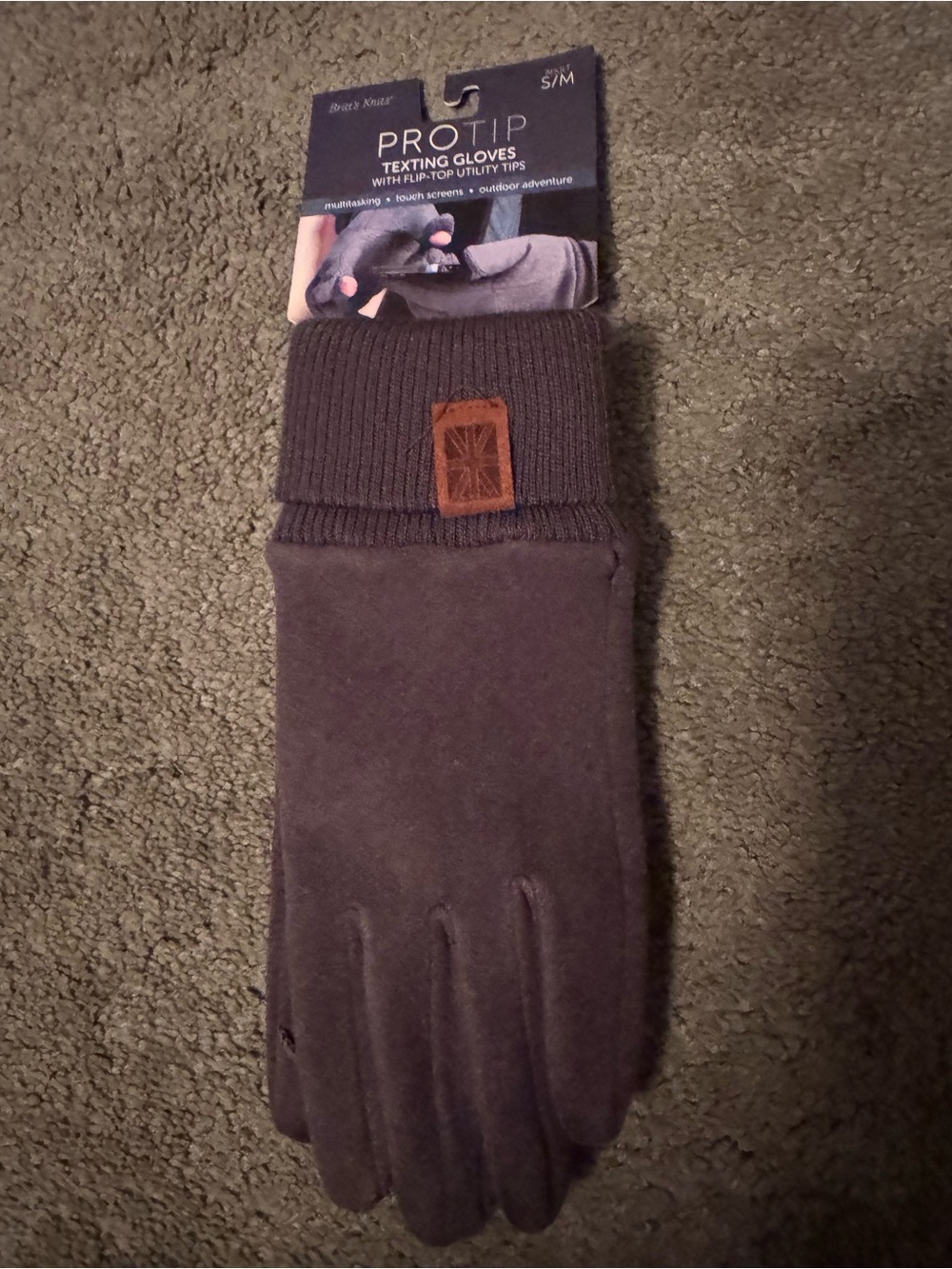 ProTip Texting Gloves - Brown